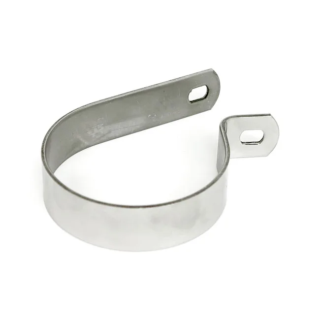 Muffler Pclamp 3" polished BIG BLOCK PARTS