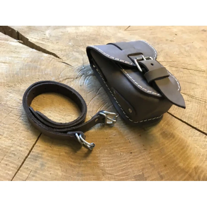 BBP Custom Brillenetui / Gürteltasche / Zusatztasche in Braun für Swingbags oder Fassungen