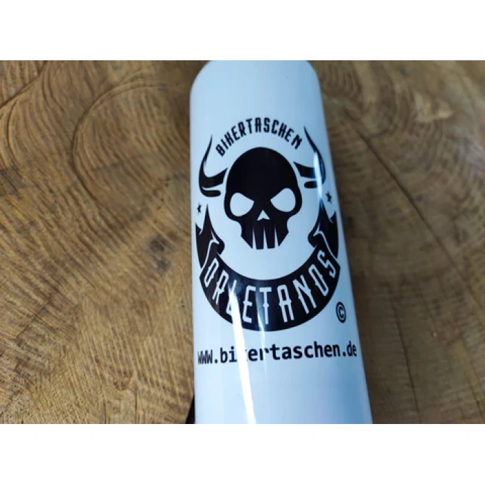 BBP Custom ORLETANOS Benzinflasche / Wasserflasche 800ml weiß