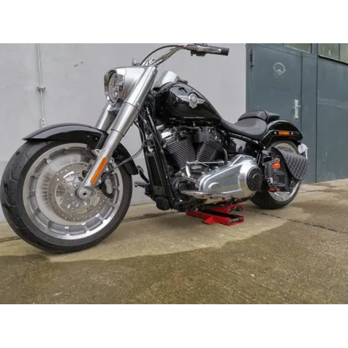 BBP Custom Diablo Silver Schwingentasche mit Flaschenhalter passend für Harley-Davidson Softail IMG 20190913 110857 480x480 jpg