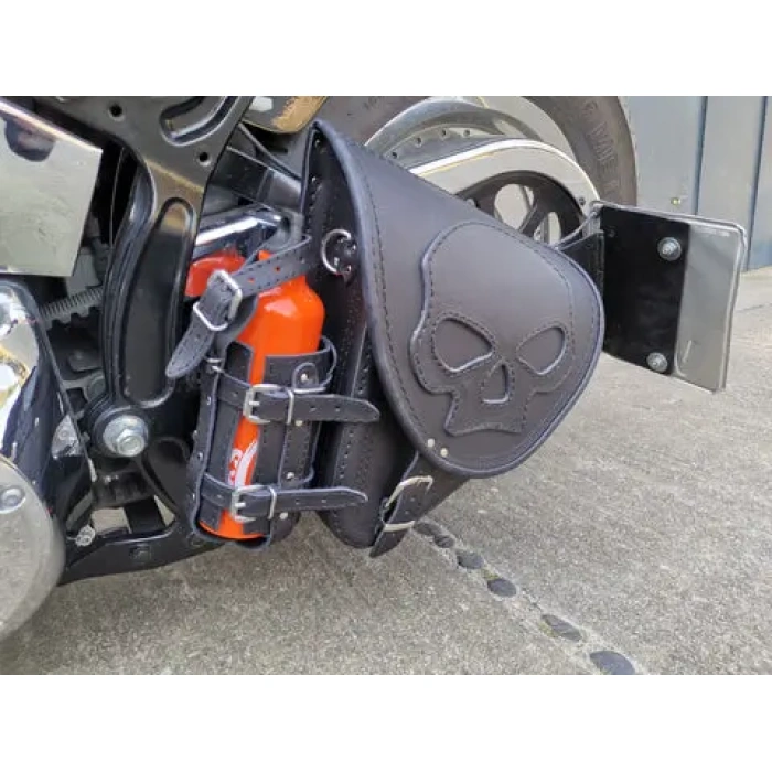 BBP Custom Schwarze Diablo Skull Swing-Tasche mit Flaschenhalter, passend für Harley-Davidson Softail IMG 20200327 110009 scaled 480x480 jpg