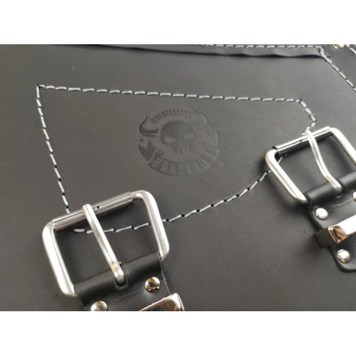 BBP Custom Bullet Silver Edition Swing Bag passend für Harley-Davidson Softail IMG 20200916 085158