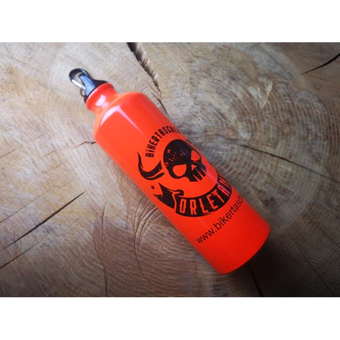 BBP Custom ORLETANOS Benzinflasche / Trinkflasche 800ml Orange