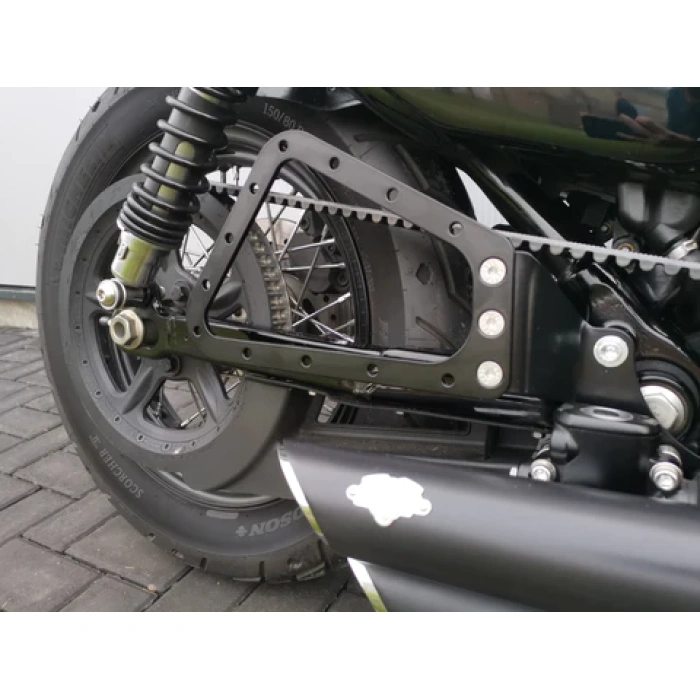 BBP Custom Seitentaschenhalter passend für Harley Davidson Sportster ab 2004 rechte Seite MIT ABS