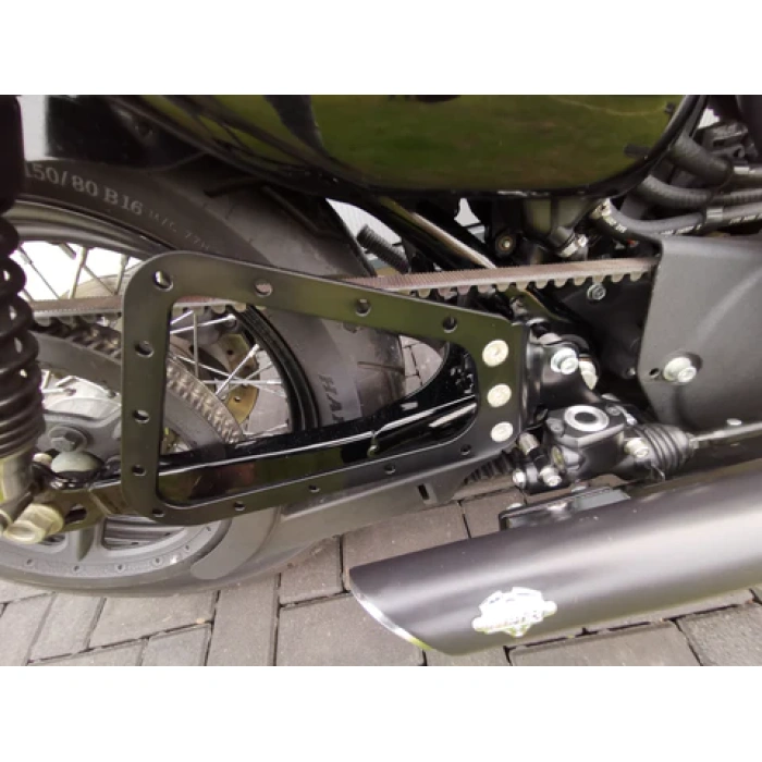 BBP Custom Seitentaschenhalter passend für Harley Davidson Sportster ab 2004 rechte Seite MIT ABS