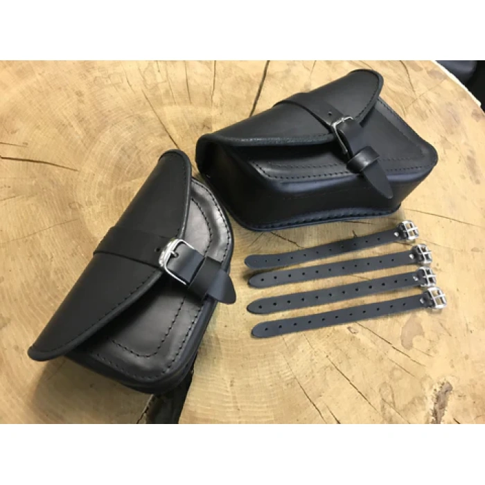 BBP Custom Muscle Black Seitentaschen-Set passend für Harley-Davidson VROD Modelle