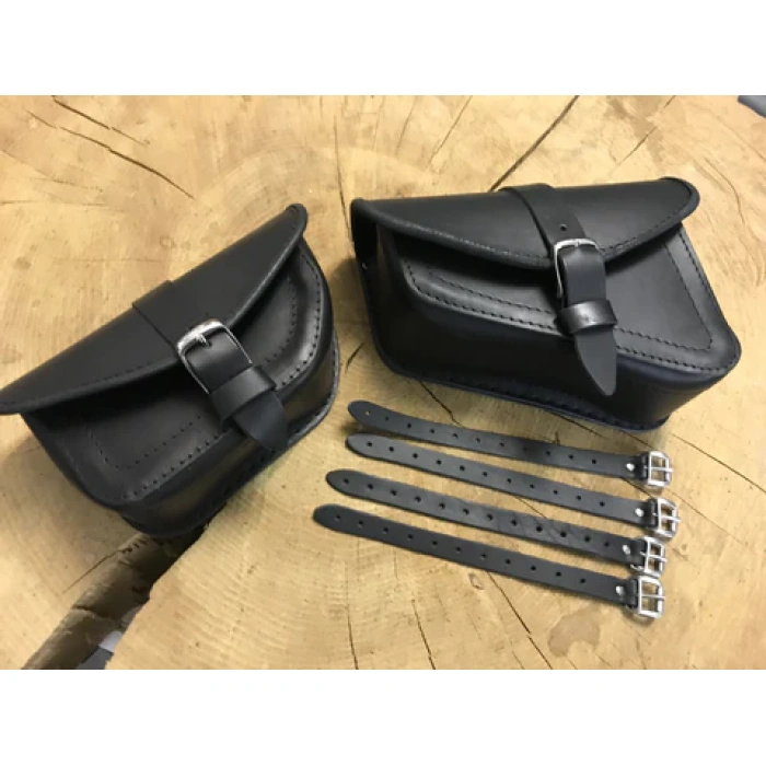 BBP Custom Muscle Black Seitentaschen-Set passend für Harley-Davidson VROD Modelle