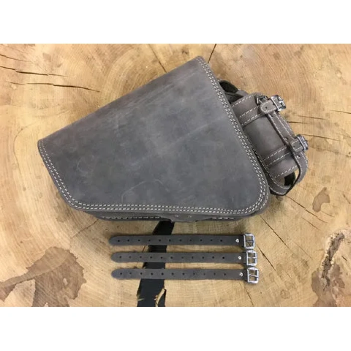 BBP Custom Saubere Braun-Seitentasche mit Flaschenhalter, passend für Harley-Davidson Sportster IMG 8033 480x480 jpg