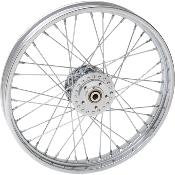 BBP Custom FRONT WHEEL 21X2.15 SINGLE-DISC CHROME 02030415 jpg