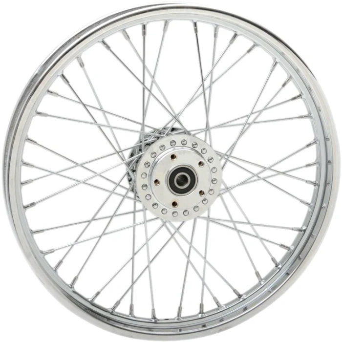 BBP Custom FRONT WHEEL 21"X2 LACED CHROME 02030532 jpg