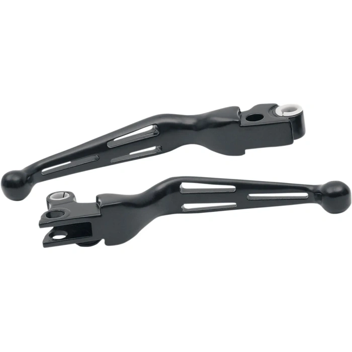 BBP Custom LEVER SET SLOTTED WIDE BLADE BLACK 06100221 jpg