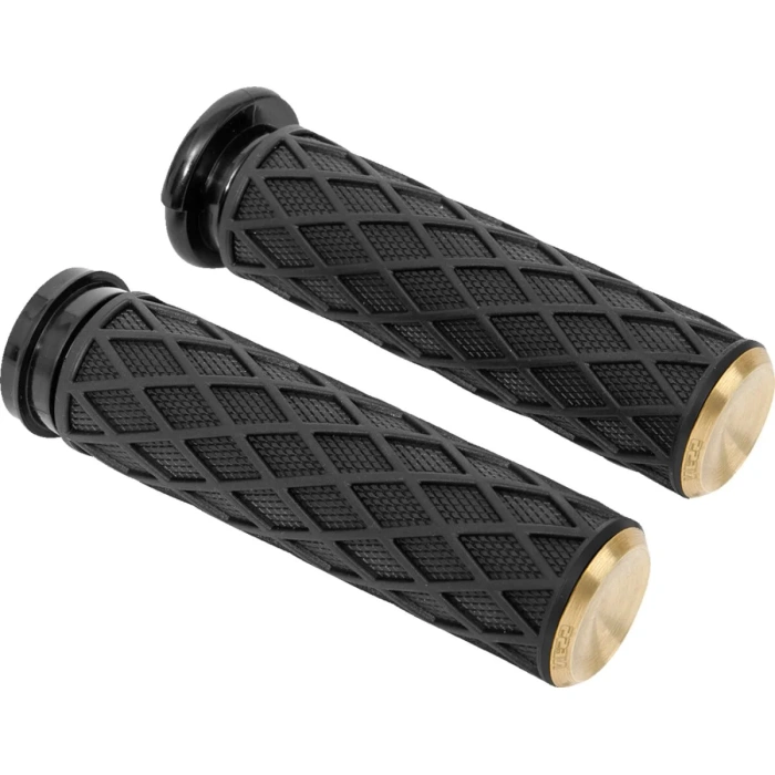 BBP Custom Grips - Diamond - Cable - Brass 06302912 jpg