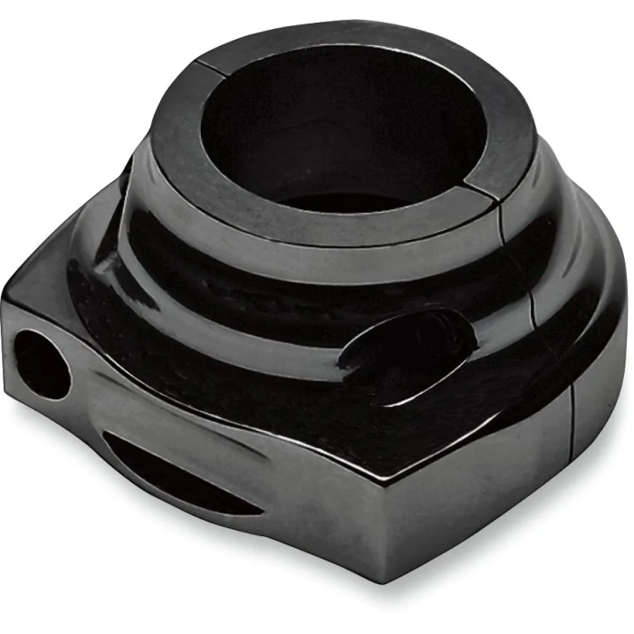 BBP Custom BLACK ANODIZED THROTTLE HOUSING SINGLE CABLE (THREADED HOLE) 06320422 jpg