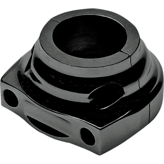 BBP Custom BLACK ANODIZED THROTTLE HOUSING DUAL CABLE (SNAP IN CABLE) 06320424 jpg