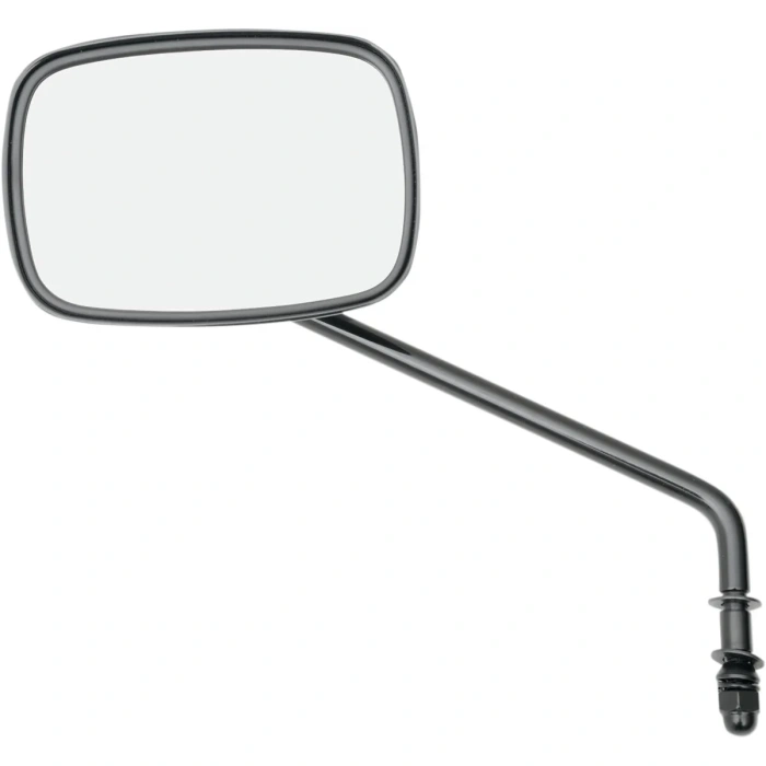 BBP Custom MIRROR RECTANGULAR BLACK W/ LOWRIDER STEM 06400656 jpg