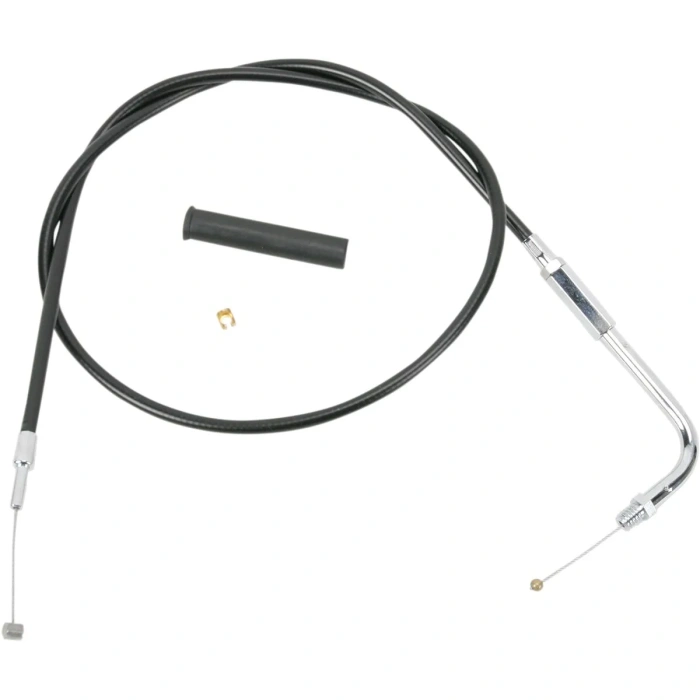 BBP Custom THROTTLE CABLE BLACK VINYL 35" 06500353 jpg