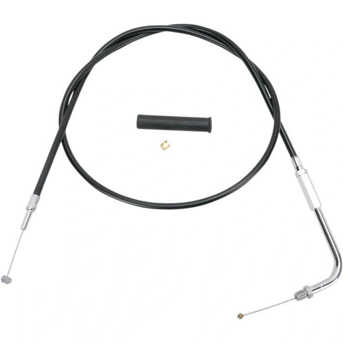 BBP Custom THROTTLE CABLE BLACK VINYL 30" 06501084 jpg