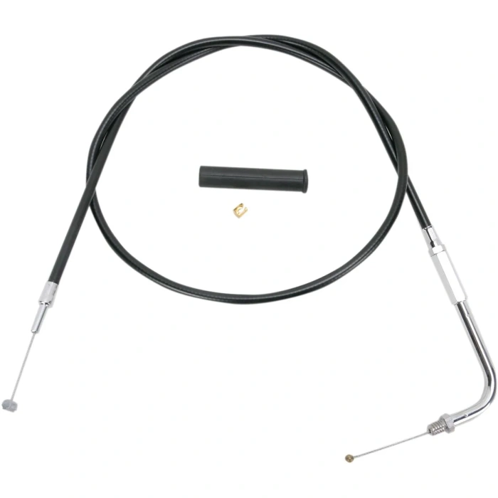 BBP Custom THROTTLE CABLE BLACK VINYL 30" 06501094 jpg