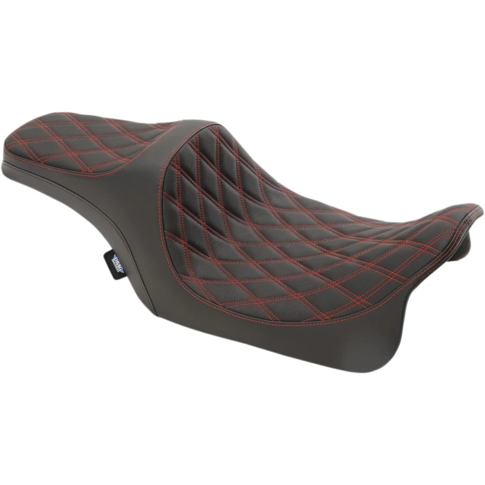 BBP Custom SEAT PREDATOR III DOUBLE DIAMOND BLACK/RED 08011116 jpg