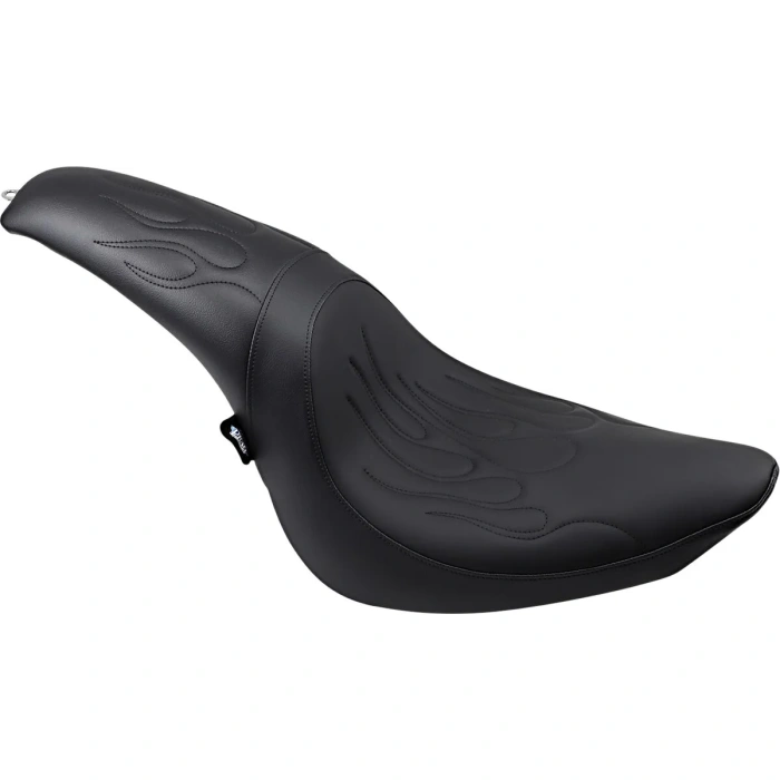 BBP Custom SEAT PREDATOR REAR FULL LENGTH VINYL BLACK 08020393 jpg