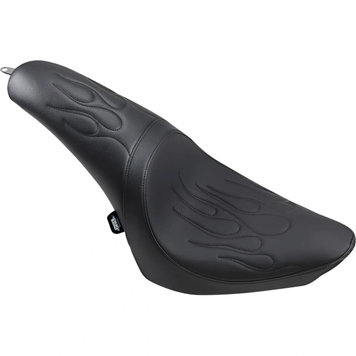 BBP Custom SEAT PREDATOR REAR FULL LENGTH VINYL BLACK 08020468 jpg