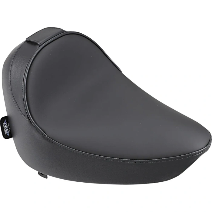 BBP Custom SEAT SOLO W/OPTIONAL EZ GLIDE BACKREST FRONT WITH DRIVER BACKREST RECEPTACLE VINYL BLACK 08020618 jpg