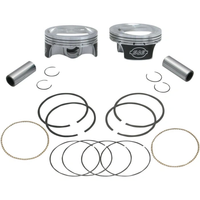 BBP Custom PISTONS FOR S&S® 103" HOT SET UP KIT (+.005") 09105021 jpg