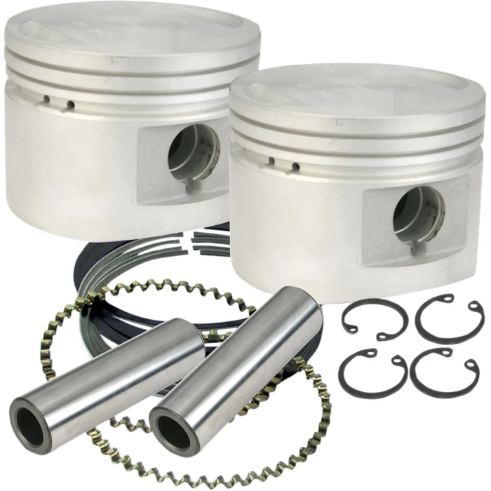 BBP Custom PISTON KITS 3-1/2" BORE STANDRAD FLAT TOP 80" cu 09105261 jpg