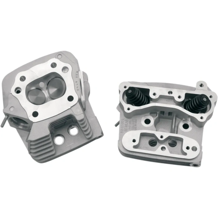 BBP Custom REPLACEMENT CYLINDER HEADS LOW-COMPRESSION 82CC SILVER 09300060 jpg