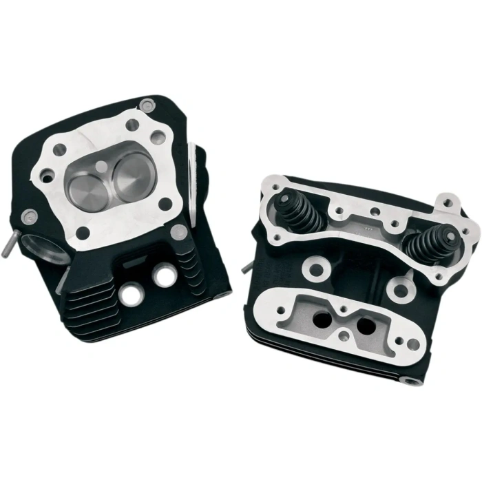 BBP Custom REPLACEMENT CYLINDER HEADS LOW-COMPRESSION 82CC BLACK 09300061 jpg