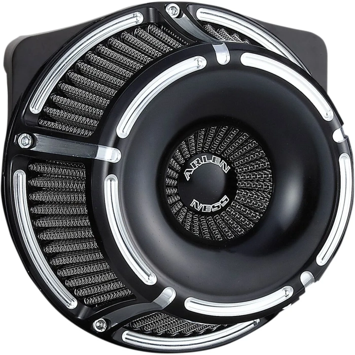 BBP Custom AIR CLEANER KIT INVERTED BIG SUCKER SLOT TRACK BLACK 10102086 jpg