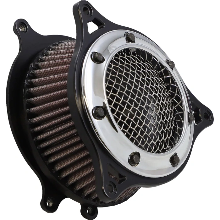 BBP Custom AIR INTAKE RPT CHROME/BLACK 10102303 jpg