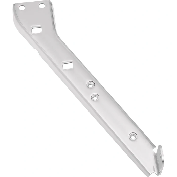 BBP Custom SADDLEBAG RAIL SUPPORT BRACKET LEFT CHROME 14130011 jpg