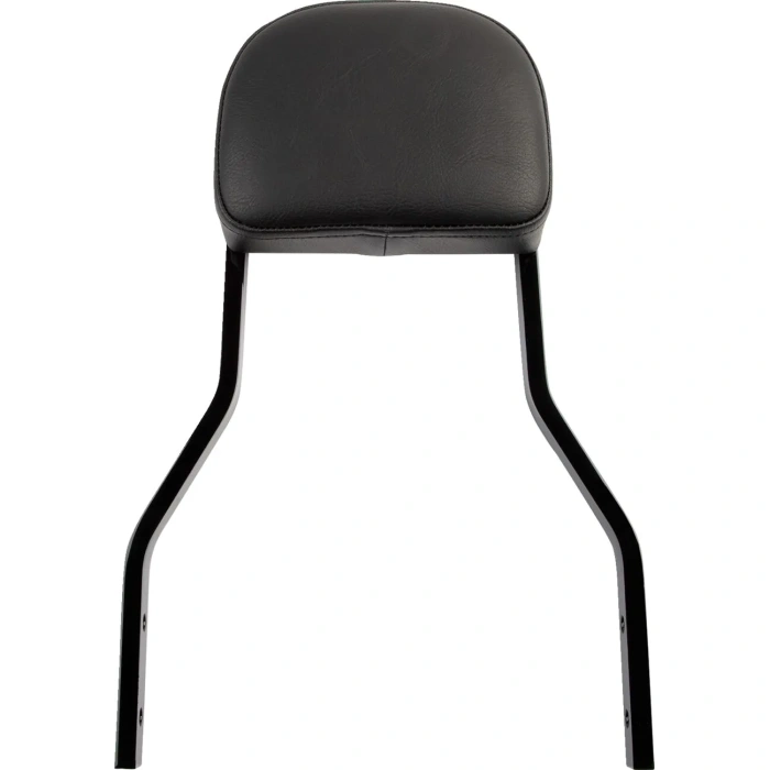 BBP Custom 14" SHORT SQUARE SISSY BAR BLACK HD 15010463 jpg