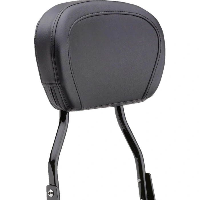 BBP Custom 12" SHORT ROUND SISSY BAR BLACK HD 15010473 jpg