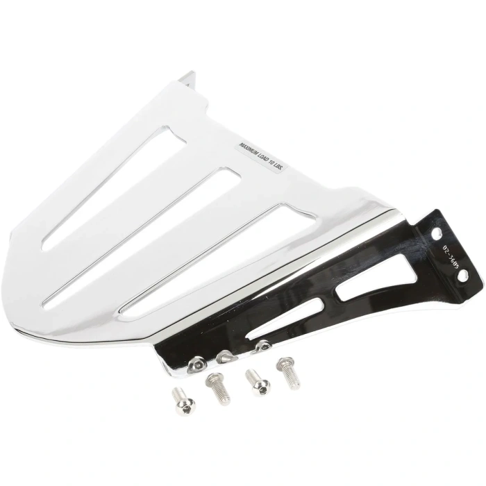 BBP Custom LASER CUT LUGGAGE RACK CHROME FOR SISSY BAR SUZUKI 15030071 jpg