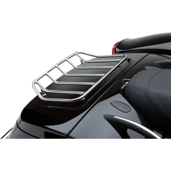 BBP Custom LUGGAGE RACK DETACHABLE CHROME 15100290 jpg