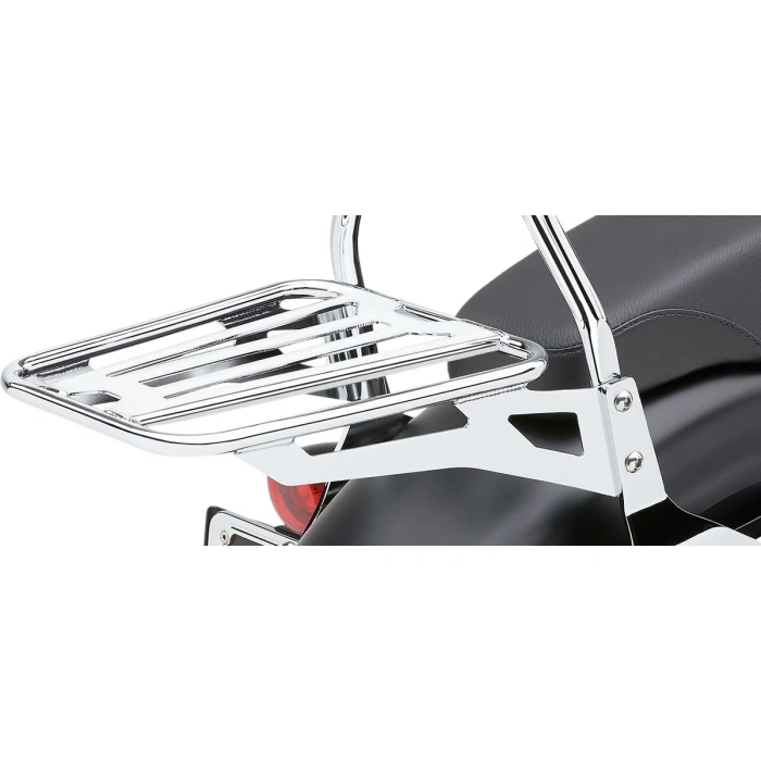 BBP Custom LUGGAGE RACK DETACHABLE TUBULAR CHROME 15100306 jpg