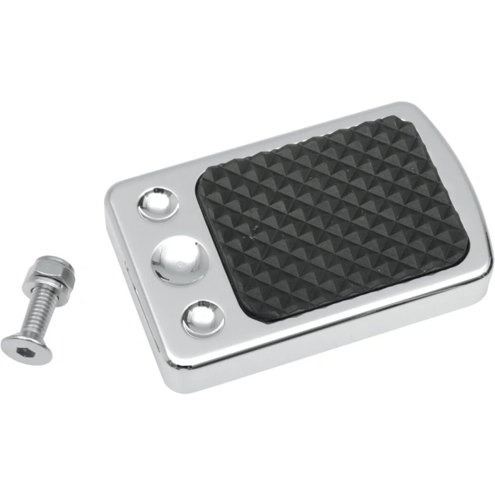 BBP Custom BRAKE PEDAL COVER CHROME 16100134 jpg