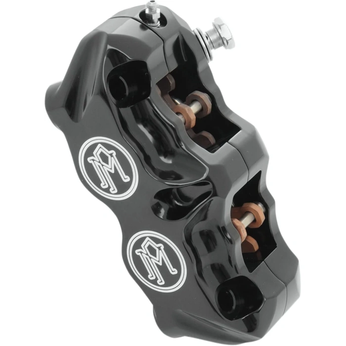 BBP Custom BRAKE CALIPER RADIAL LEFT 4 PISTON CONTRAST CUT 17010501 jpg