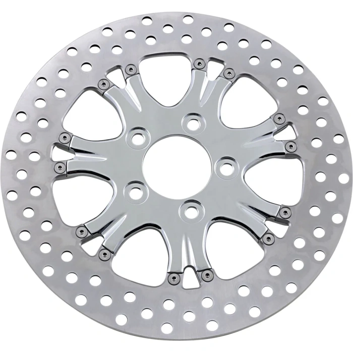 BBP Custom BRAKE ROTOR FLOATING REAR PARAMOUNT CHROME 11.5 17101582 jpg