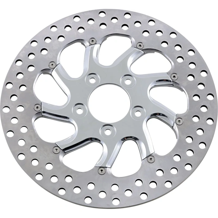 BBP Custom BRAKE ROTOR FLOATING FRONT/LEFT TORQUE CHROME 11.5 17101602 jpg