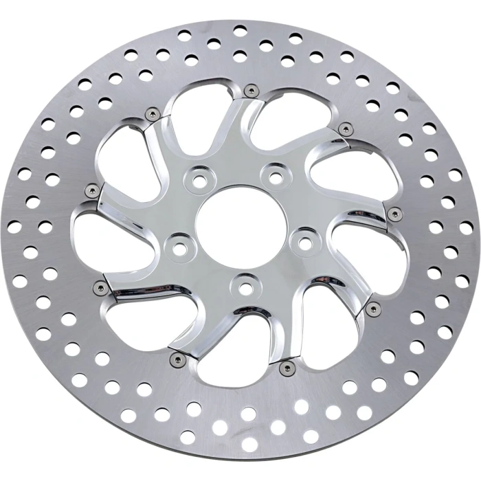 BBP Custom BRAKE ROTOR FLOATING FRONT/LEFT TORQUE CHROME 11.8 17101607 jpg