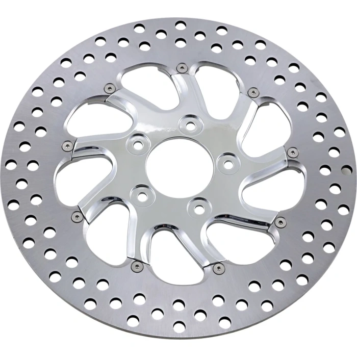 BBP Custom BRAKE ROTOR FLOATING FRONT/RIGHT TORQUE CHROME 11.8 17101608 jpg