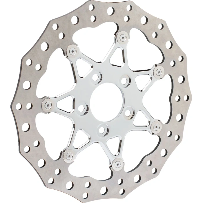 BBP Custom BRAKE ROTOR FOR PROCROSS WHEEL 11.8" FRONT CHROME 17103316 jpg