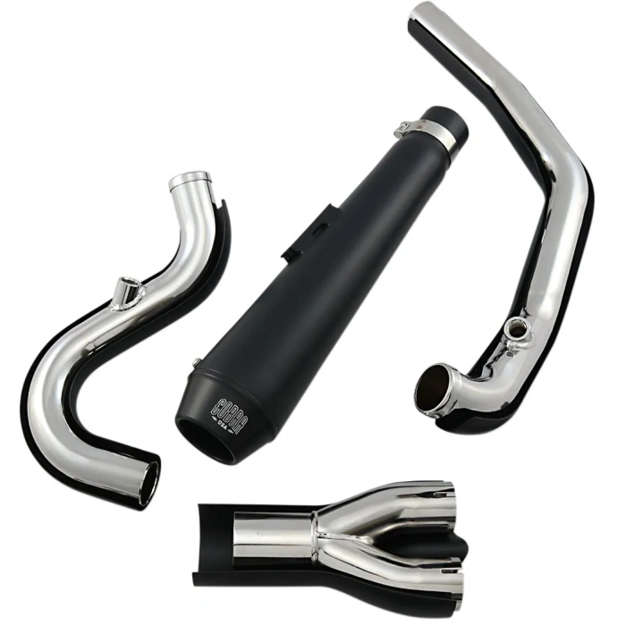 BBP Custom EXHAUST ED BK ST 07-11 18002287 jpg