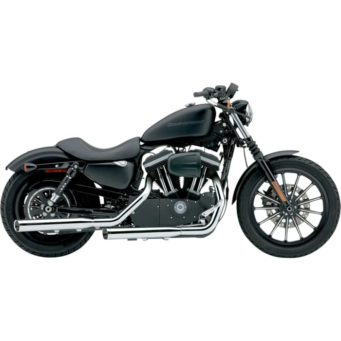 BBP Custom 3" SLIP ON MUFFLERS CHROME HD 18010366 jpg