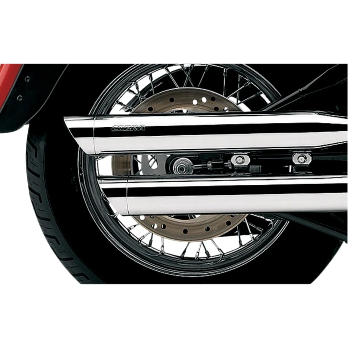 BBP Custom 3" SLIP ON MUFFLERS CHROME HD 18010488 jpg