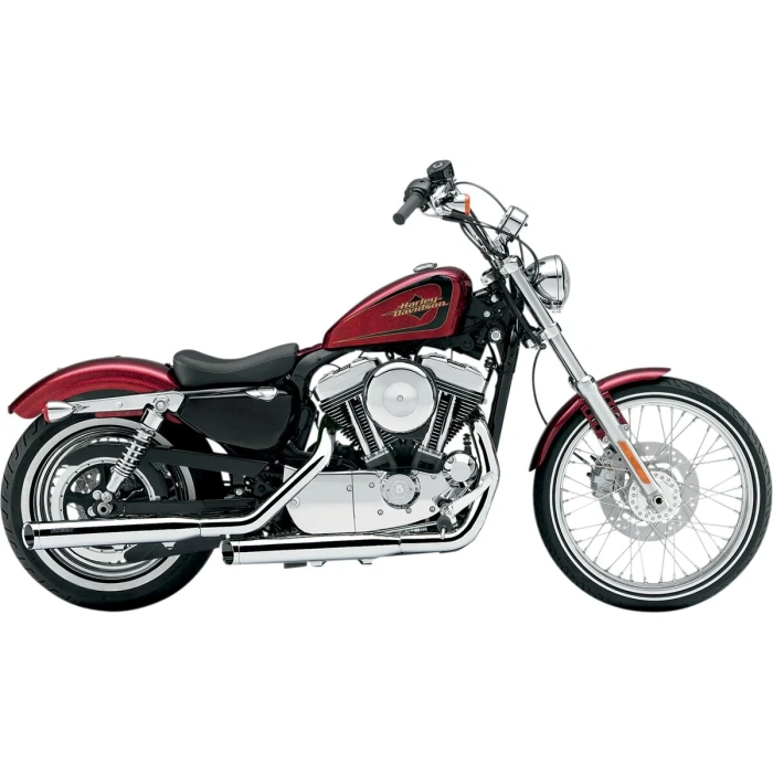 BBP Custom 3" SLIP ON MUFFLERS CHROME HD 18010642 jpg