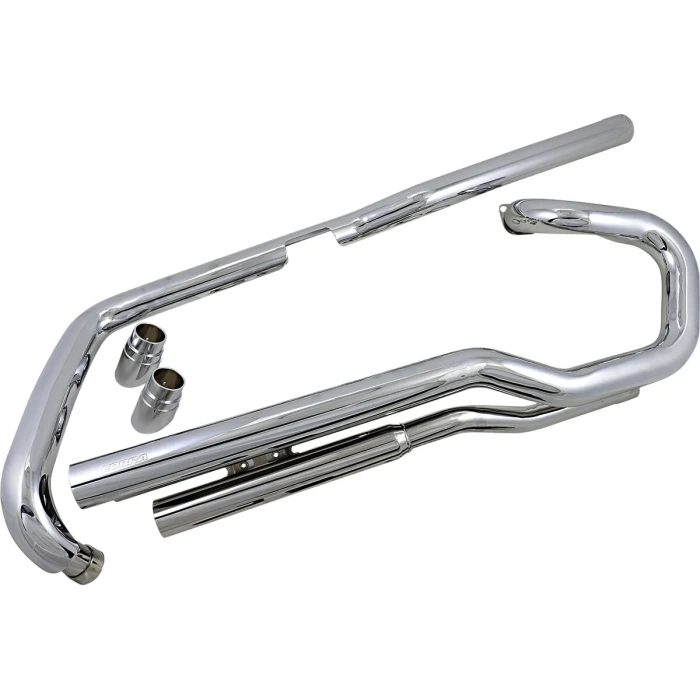 BBP Custom SLASH DOWN HOT ROD SPEEDSTER EXHAUST CHROME 18100395 jpg